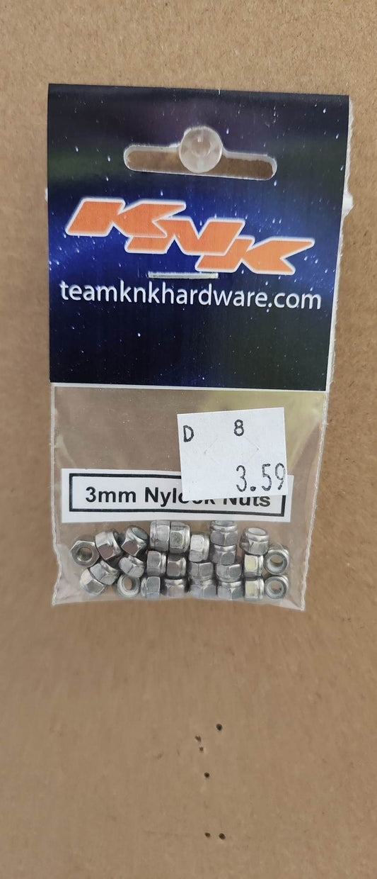 3mm Nylock Nuts