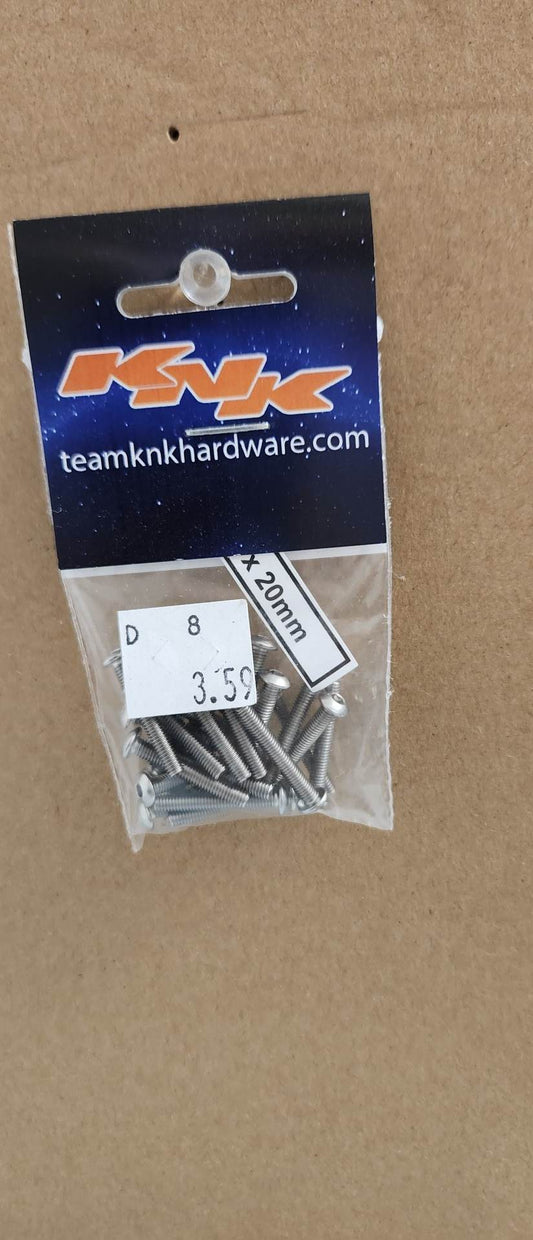 KnK Hardware 3mm x 20mm Button Head