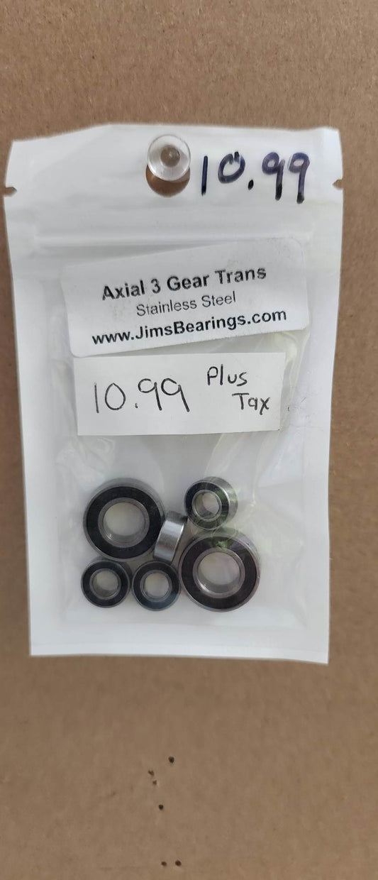 Jims Bearings Axial # Gear Trans Kit Stainless Steel